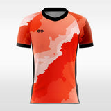dust sublimated short sleeve jersey