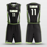 feather custom sublimated basketball jersey
