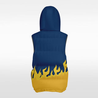 Fire - Customized Sublimated Winter Vest 009