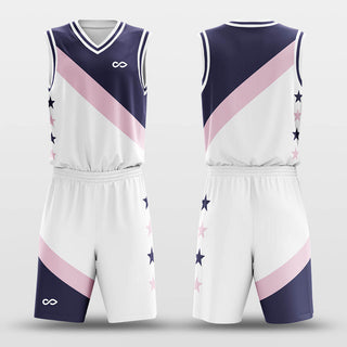 five star knight reversible basketball jersey