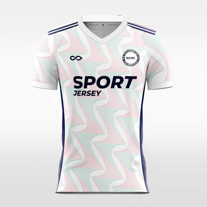 Color White Soccer Jersey Custom Design Online Wholesale-XTeamwear