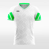 fluorescent soccer jersey green