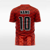 fringe custom soccer jersey for men