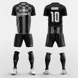 fringe custom soccer jerseys kit sublimated design