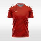 fruitful custom red jersey for men sublimation