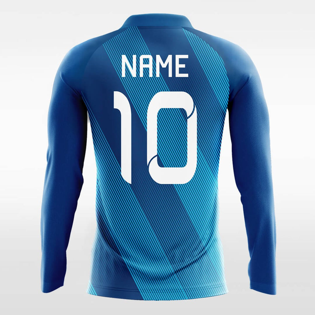 Future Lines - Customized Sublimated Long Sleeve Soccer Jersey-XTeamwear