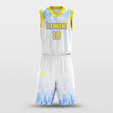 Gradient blocks - Customized Basketball Jersey Set Sublimated