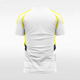 gale custom soccer jersey yellow sublimation