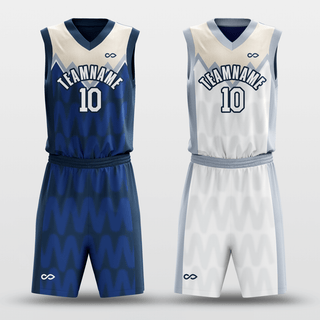 Gleaming- Custom Reversible Basketball Jersey Set Sublimated