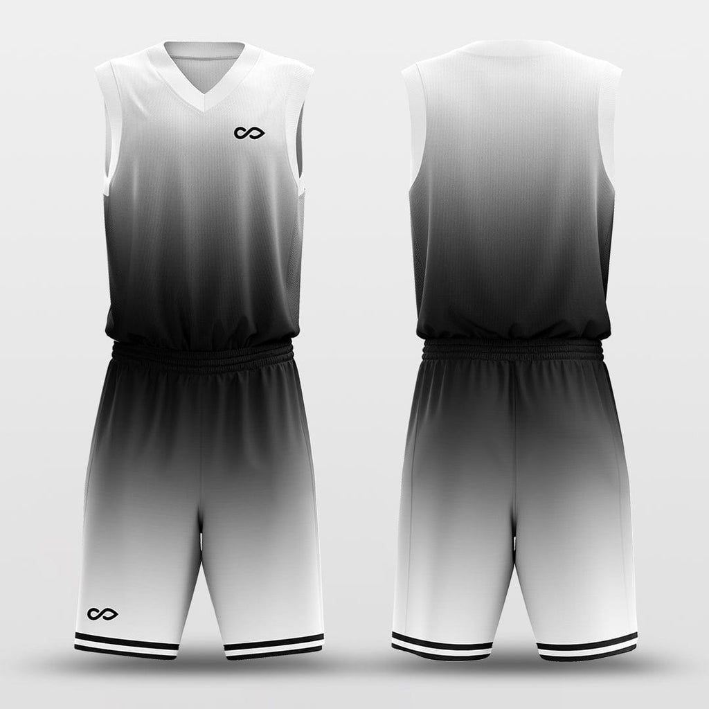 gradient black jersey design