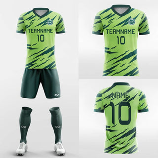 grass green soccer jersey