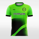 Green Gradient - Women Custom Soccer Jerseys Fluorescent