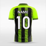 green and black stripe jerseys sublimated