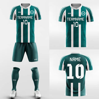 green and white soccer jersey