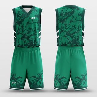 Ink Wash - Customized Basketball Jersey Design for Team