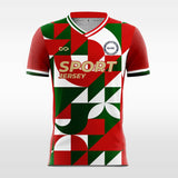 Christmas Checkerboard - Custom Soccer Jersey for Men Sublimation