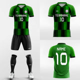 green hole custom soccer jersey kit