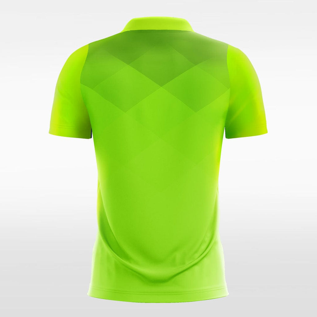 Vintage Neon Green - Women Custom Soccer Jerseys Plaid Design