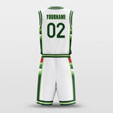 green mood sublimated basketball jersey