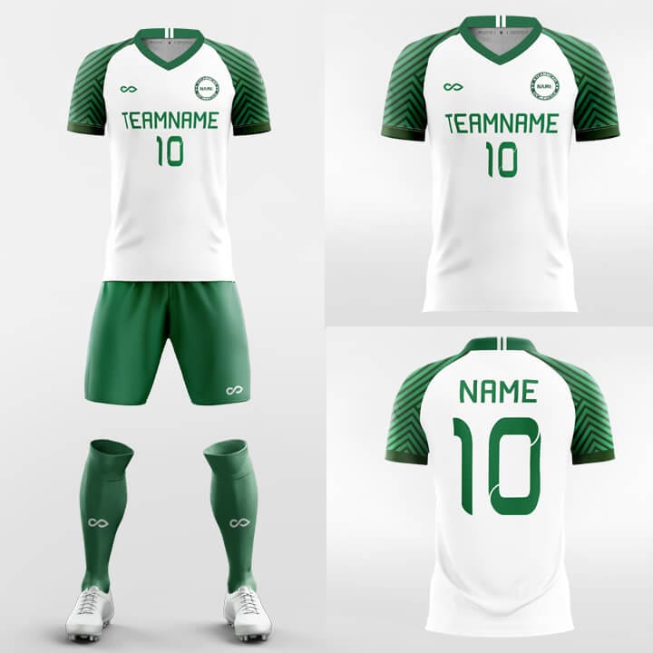 green oasis soccer jersey set