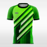 green shadow sublimated soccer jersey