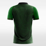 green short  sleeve jersey