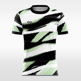 green soccer custom jersey