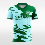green soccer jersey kit