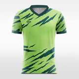 green sublimated jersey for men