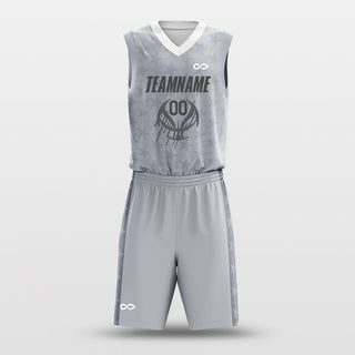 grey basketball jersey