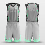 Ghost Fire - Customized Basketball Jersey Design for Team