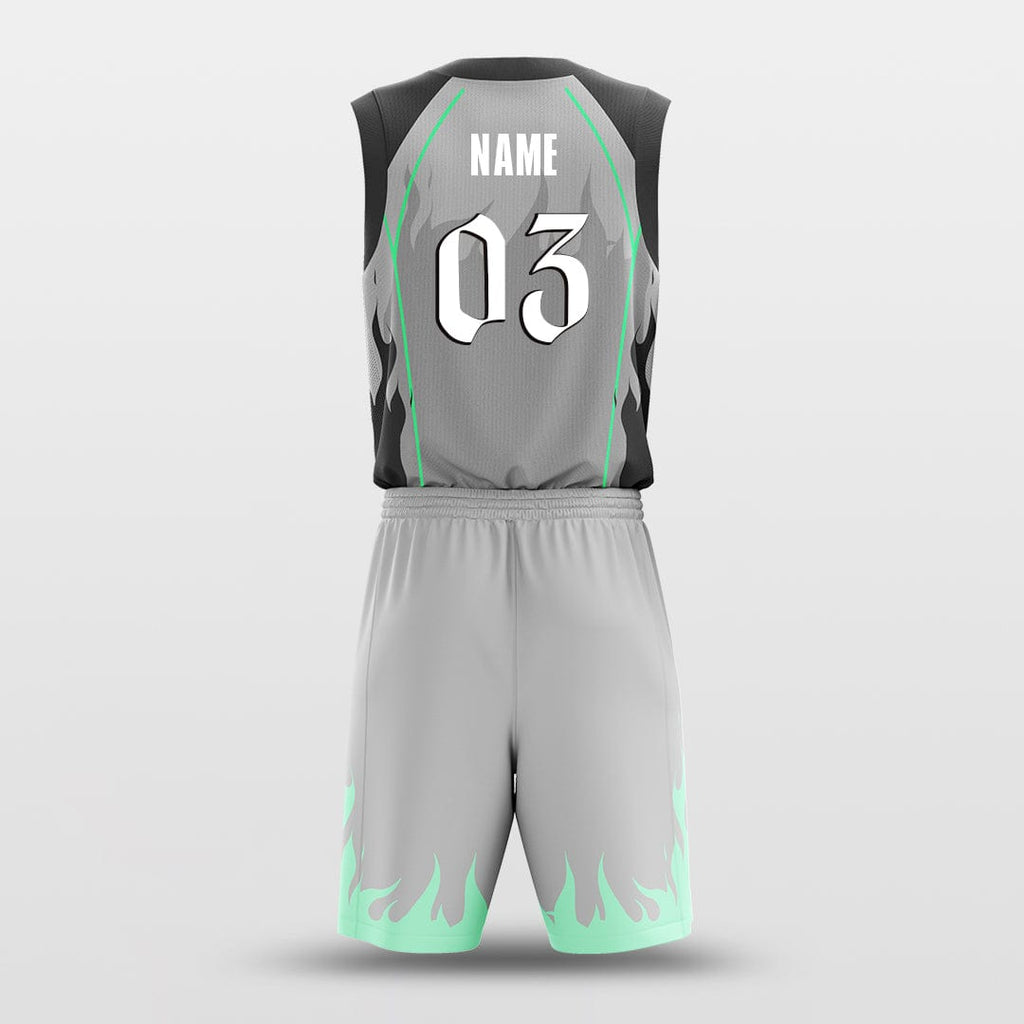 Ghost Fire - Customized Basketball Jersey Design for Team