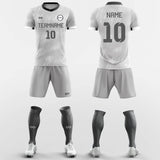 grey kit soccer jerseys