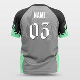Ghost Fire - Customized Baggy Shoulder Short Sleeve Jersey