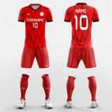 hopes sublimated soccer jersey kit