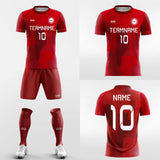 hot blood soccer jersey kit