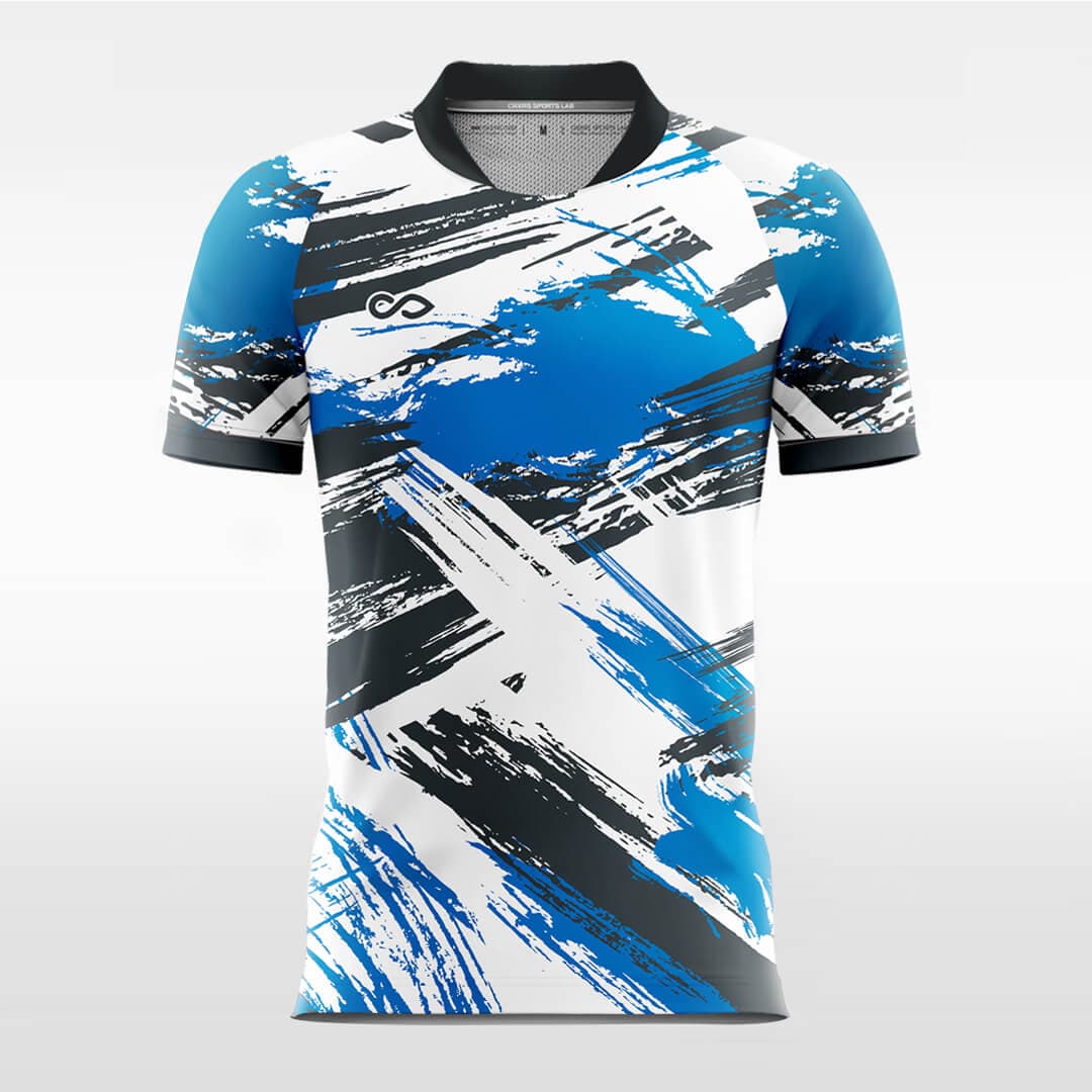 Ink 2 - Custom Men Sublimated Button Down Baseball Jersey-XTeamwear