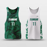 Ink Wash - Customized Reversible Quick Dry Basketball Jersey