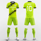 Green Soccer Jersey Set