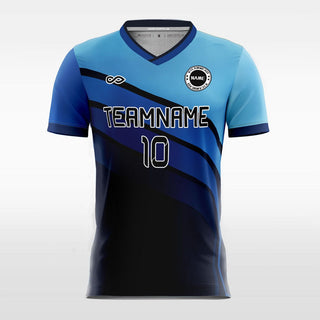 kids blue jersey soccer