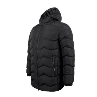 kids hooded medium winter jacket black