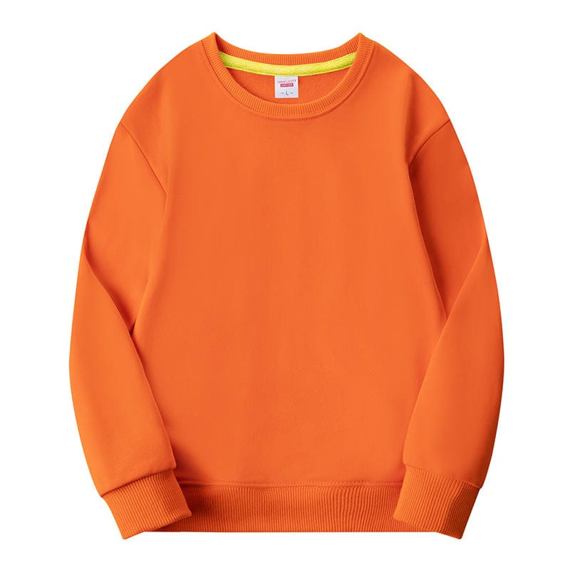 kids orange sweatshirts