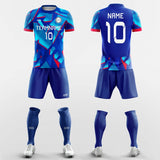 light blue soccer jersey kit