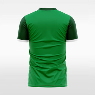 liqueur customized men green soccer jersey