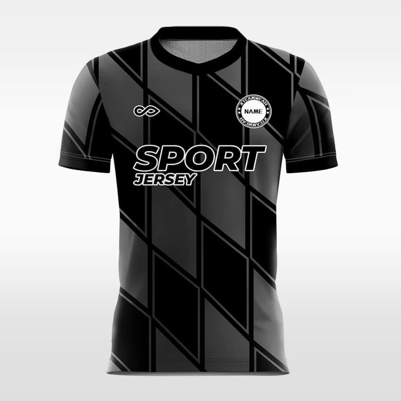 Black Soccer Jerseys/Shirts Custom Design Online for Team-XTeamwear