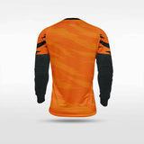 long sleeve jersey orange