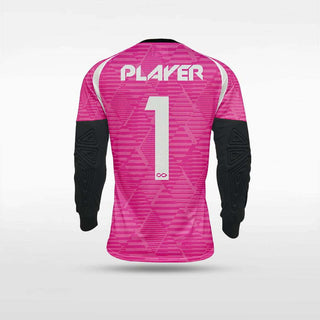 long sleeve jersey pink