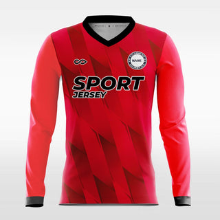 long sleeve soccer jersey