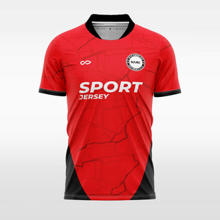 merit custom soccer jersey for men sublimation