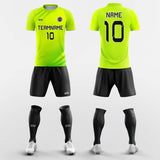 Mirror - Men's Sublimated Fluorescent Soccer Jersey Kit